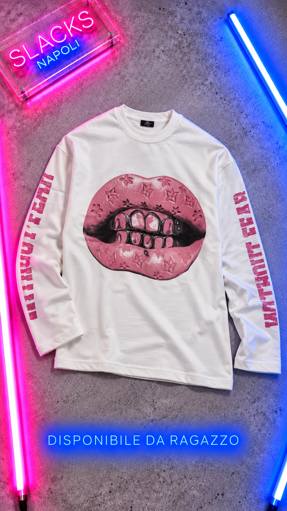 Ragazzo T-Shirt LoongSleeve Mouth