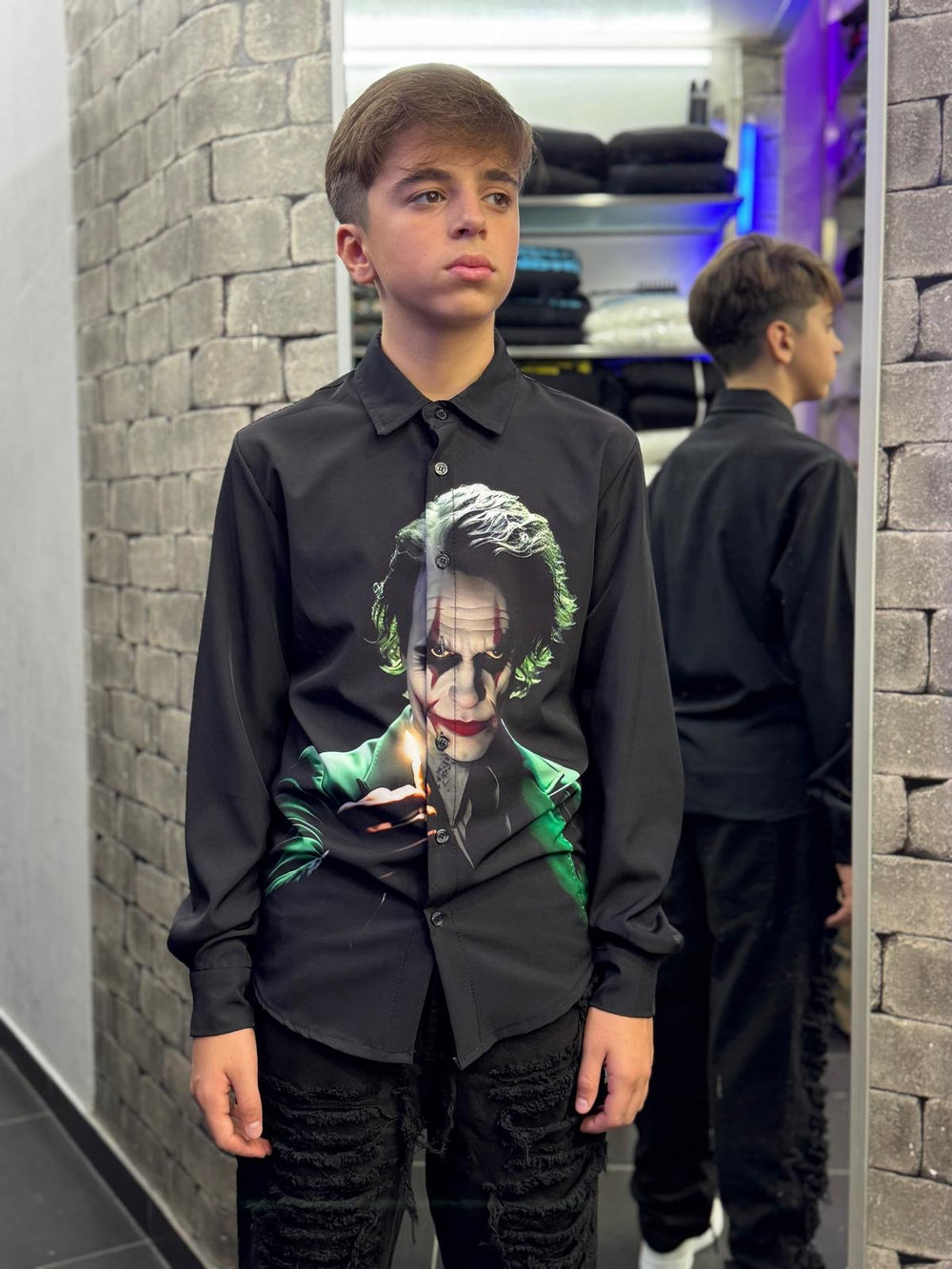 Ragazzo Camicia Joker