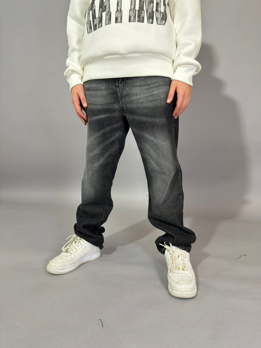 Ragazzo Jeans Baggy Grey Black