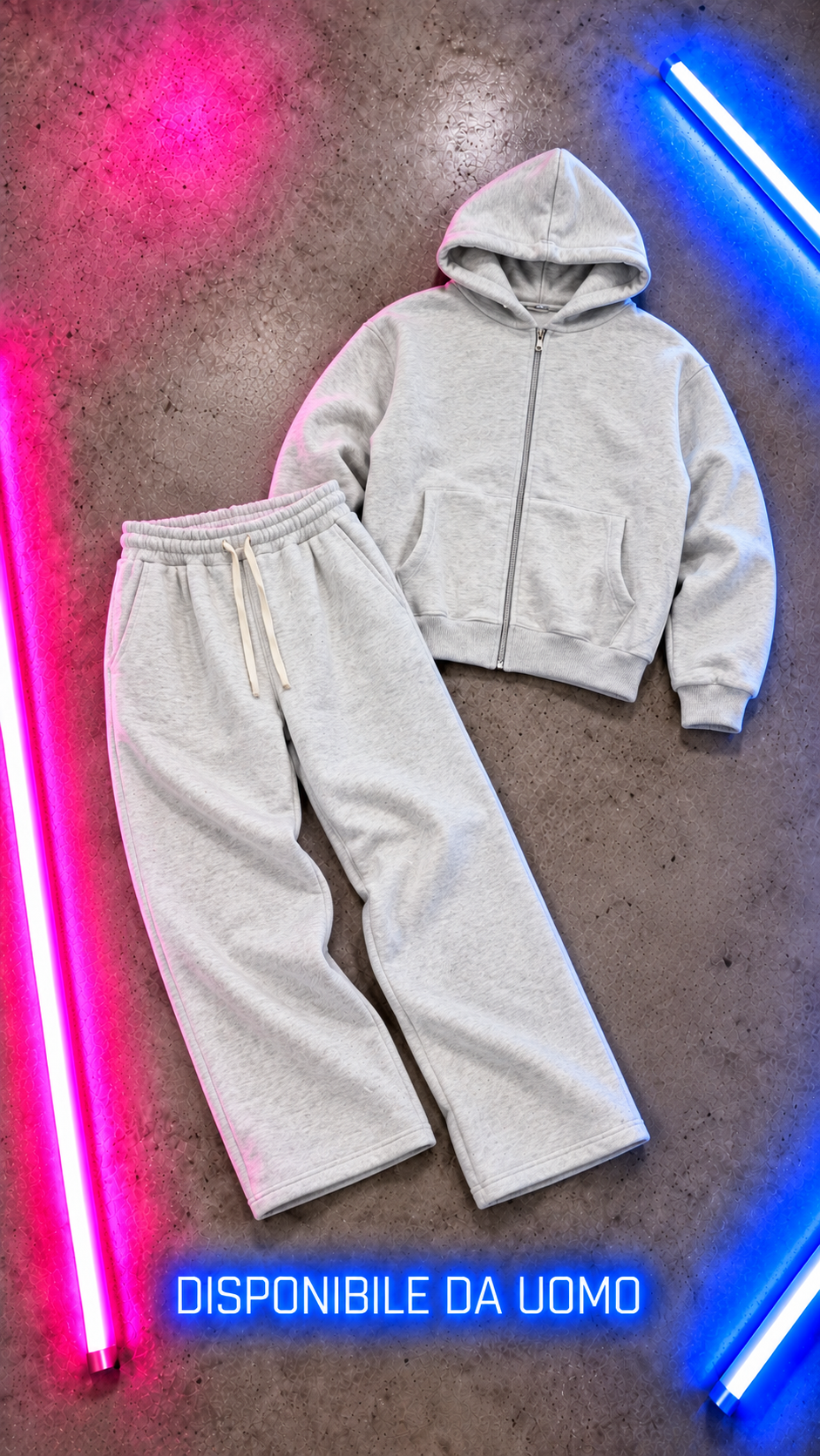 Coordinato Zip Baggy
