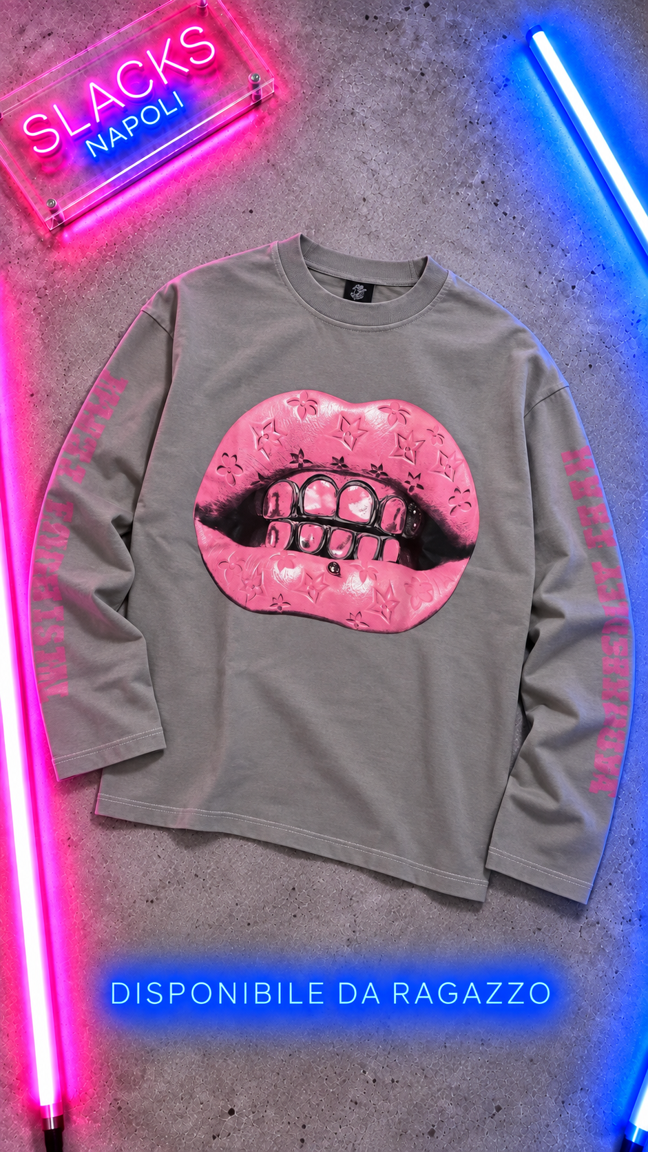 Ragazzo T-Shirt LoongSleeve Mouth
