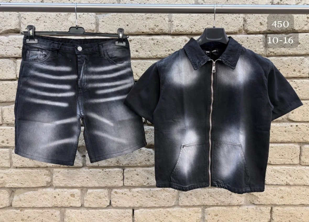 Ragazzo Coordinato Jeans Sfumato