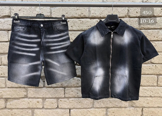 Ragazzo Coordinato Jeans Sfumato