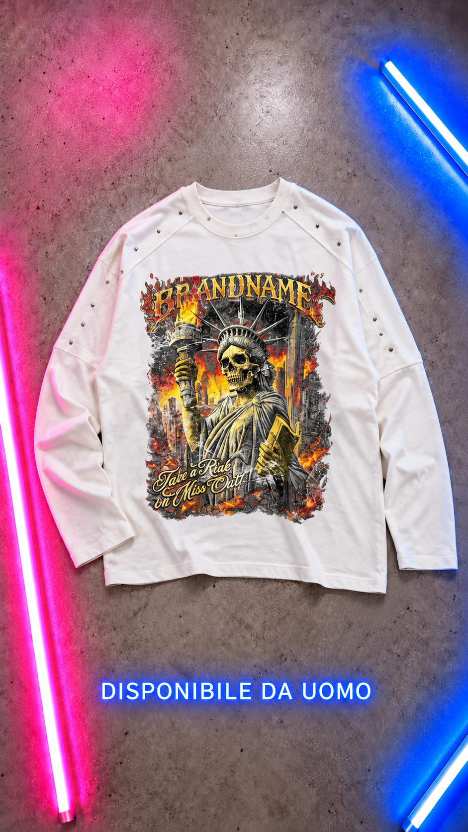 LongSleeve States Flame