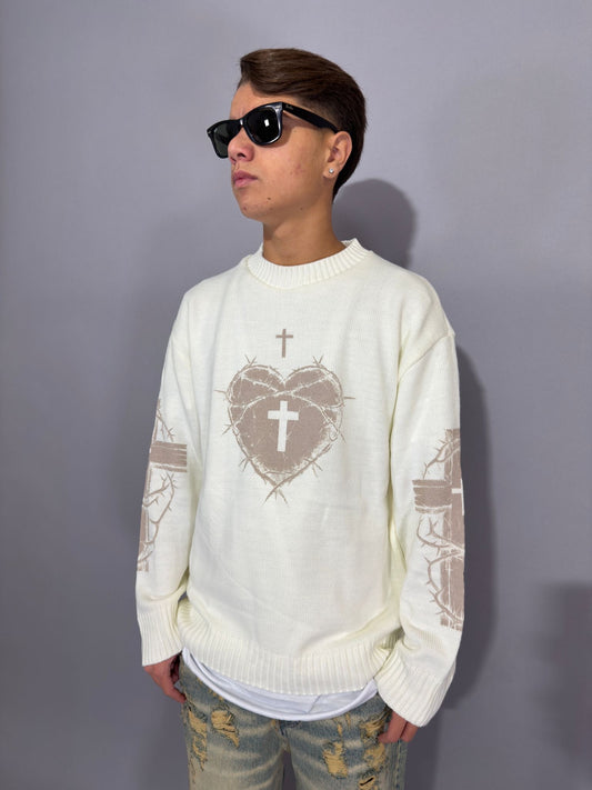 Maglione Cuore Sacro
