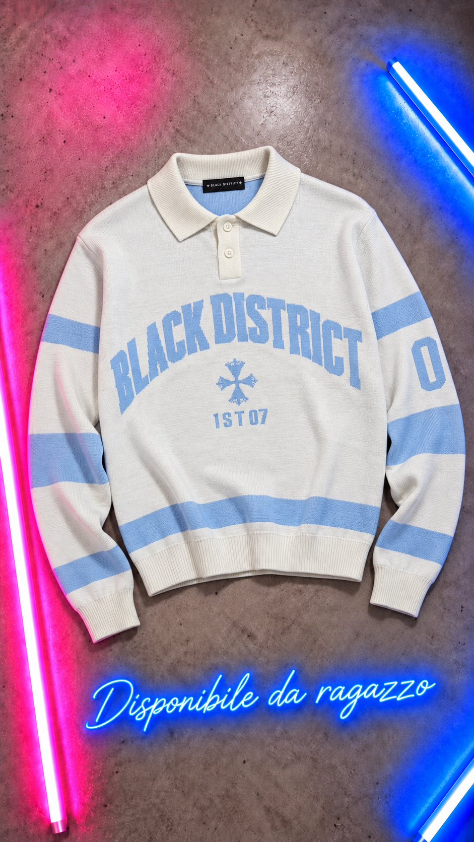Ragazzo Polo Black District