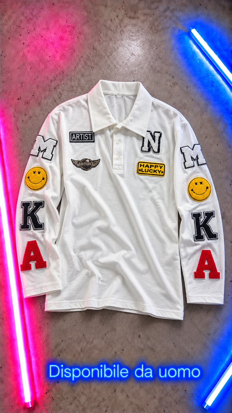 Polo Longsleeve Patch