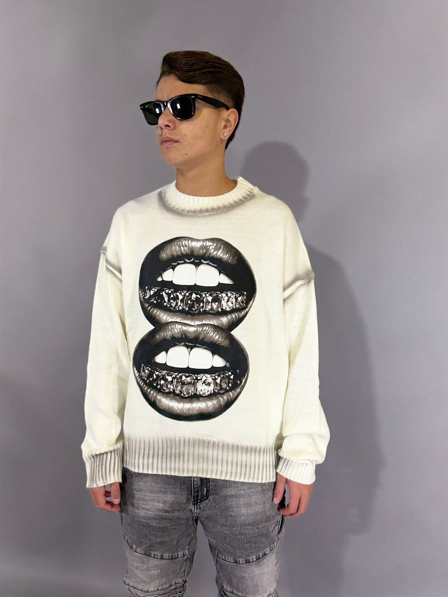 Maglione Mouth sfumato