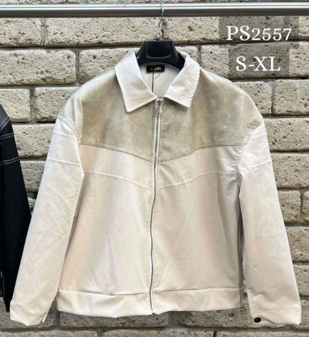 Giubbotti Con Dettaglio Ecopelle