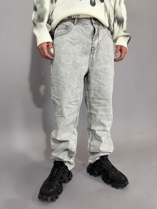 Jeans Baggy Simple Grey