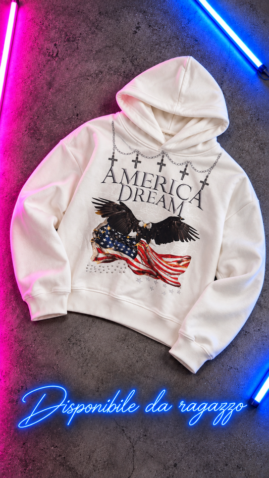 Ragazzo Felpa America Dream