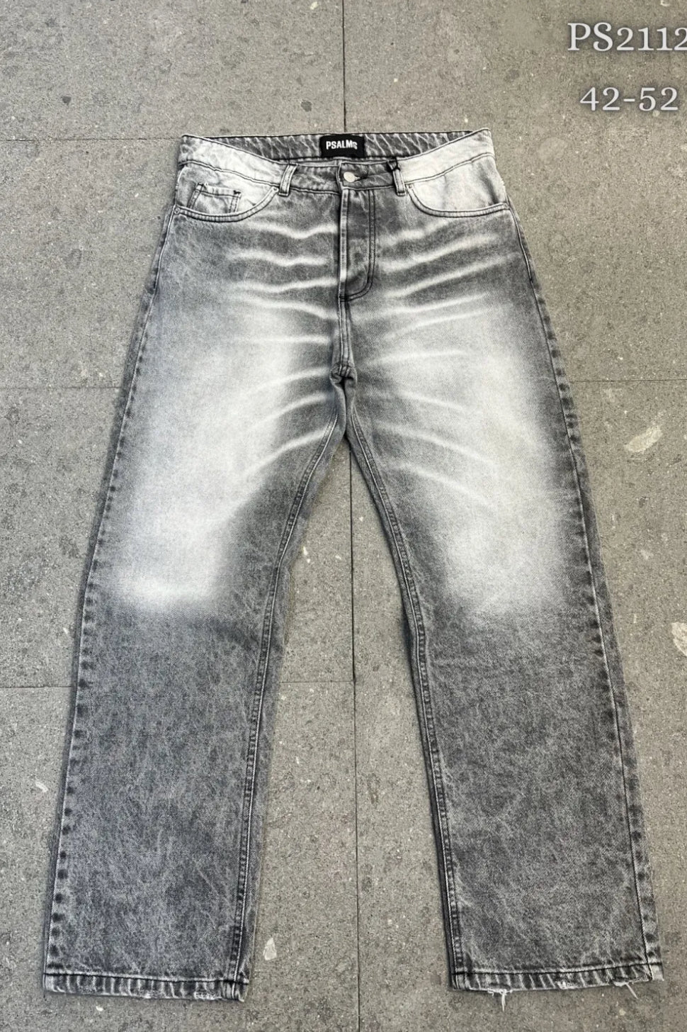 Jeans Baggy Grigio Chiaro