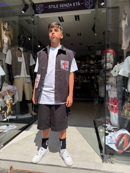 Ragazzo Coordinato Giromaniche