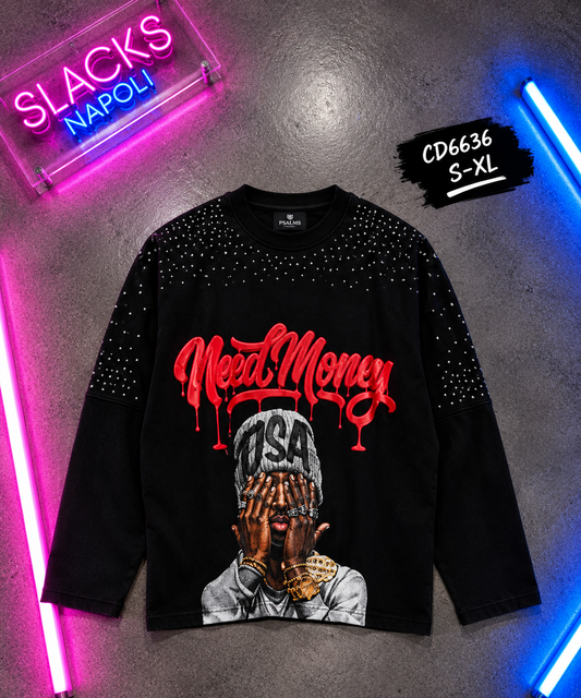T-Shirt LoongSleeve NeedMoney