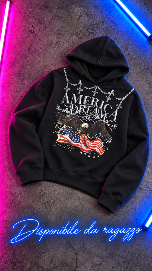 Ragazzo Felpa America Dream