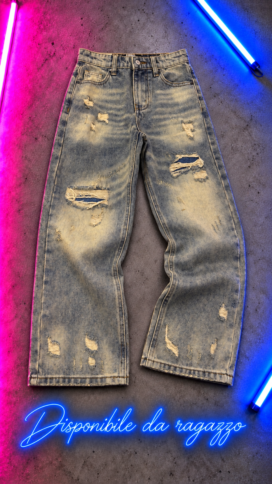 Ragazzo Jeans Sand Destroy