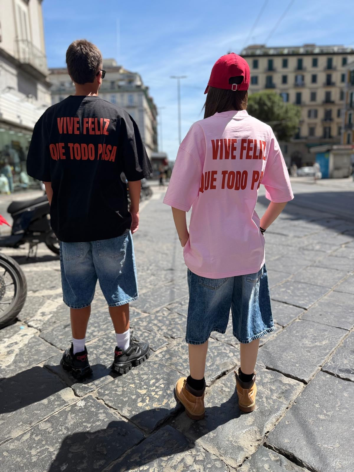 T-Shirt Vive Feliz Que Todo Pasa 2.0
