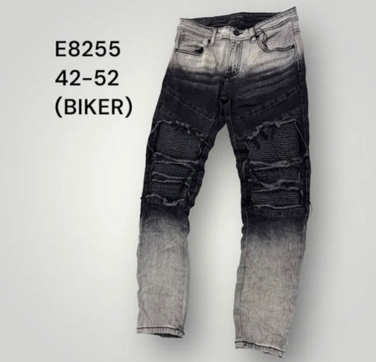 Jeans Biker Sfumato