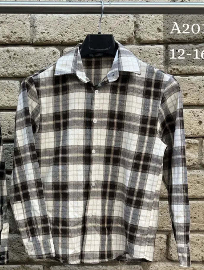 Ragazzo Camicia A Quadri