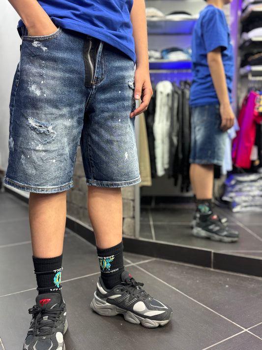 Ragazzo bermuda zip