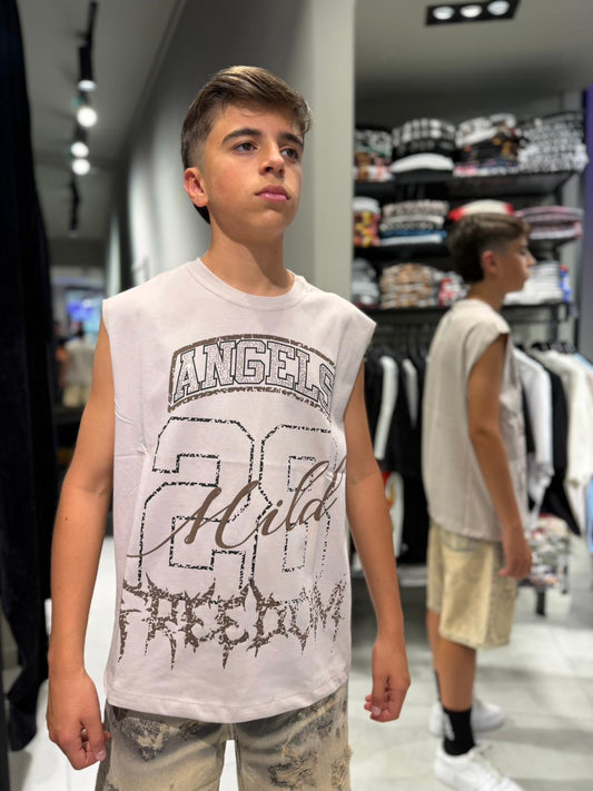 Ragazzo T-Shirt Giromaniche Angel
