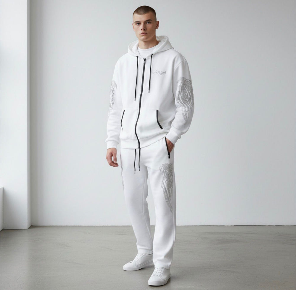 Coordinato Tuta Angel Brillantinata