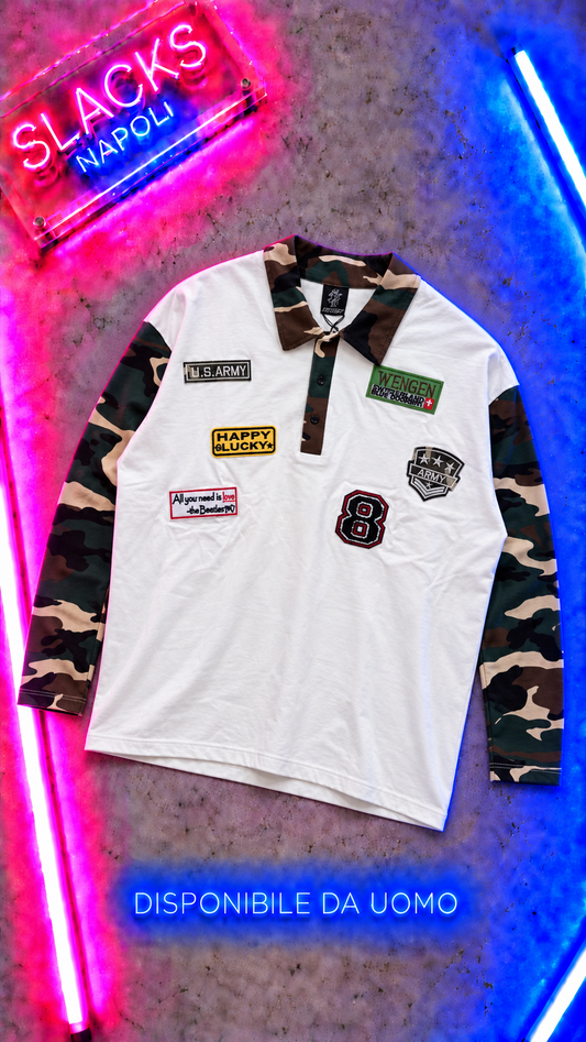 T-Shirt Polo LoongSleeve Patch