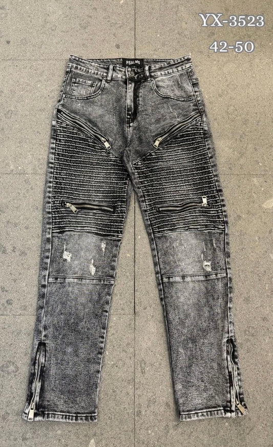 Jeans Biker MultiZip
