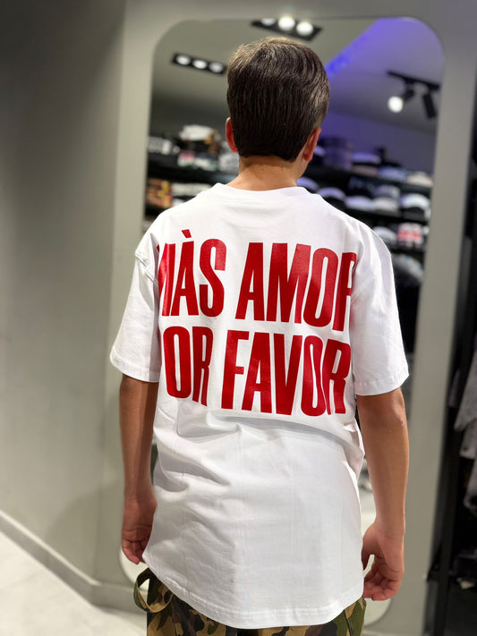 Ragazzo T-Shirt Mas Amor Por Favor