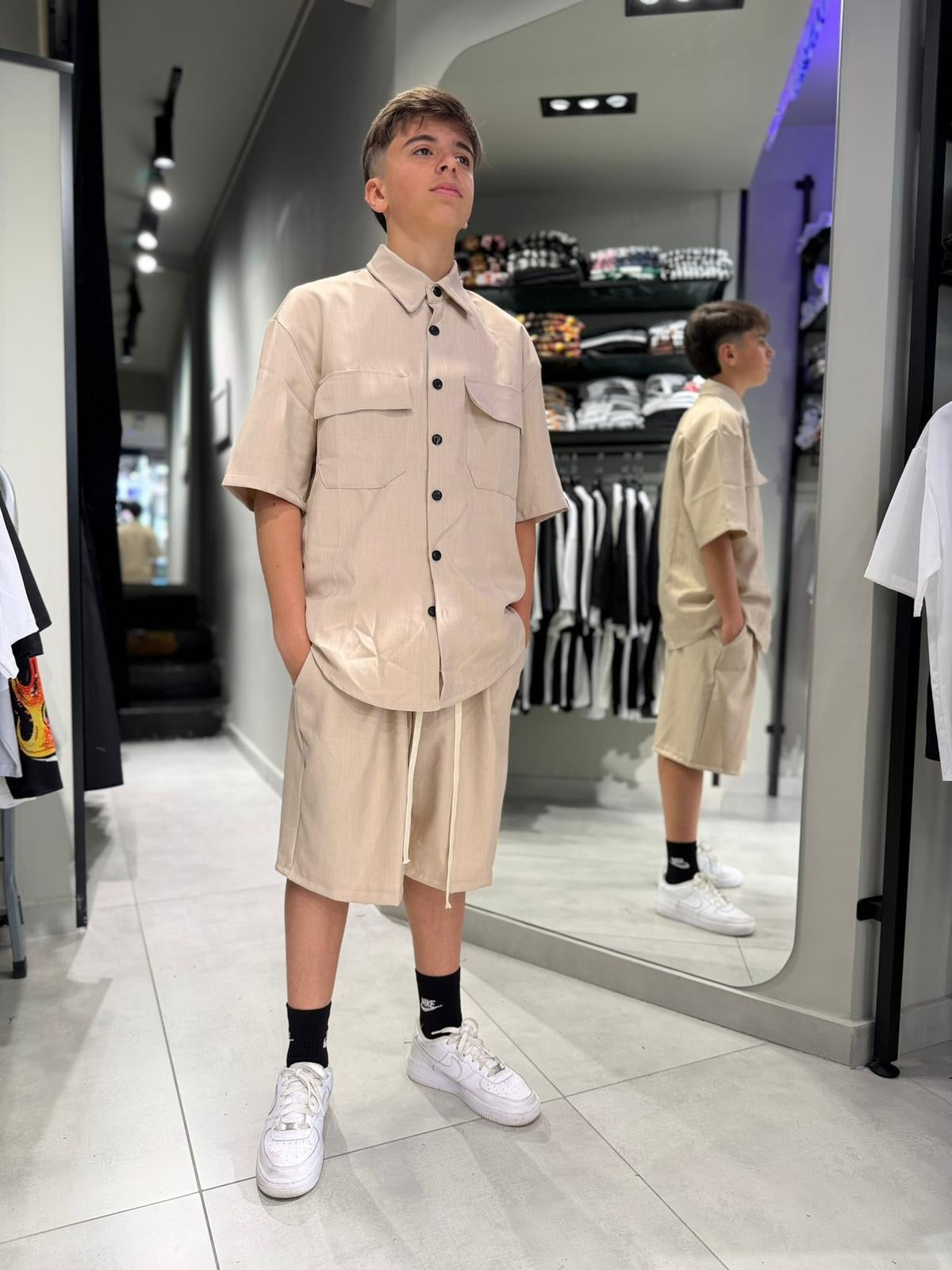 Ragazzo Coordinato Camicia