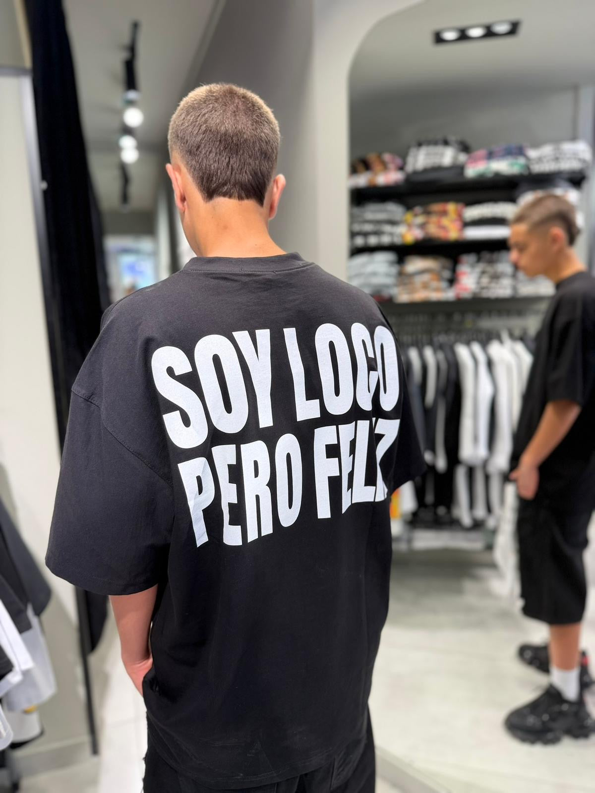 T-Shirt Soy Loco Però feliz