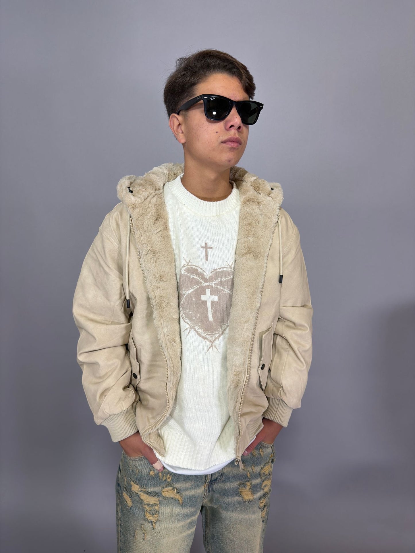 Giubbotti In pelle reversibile