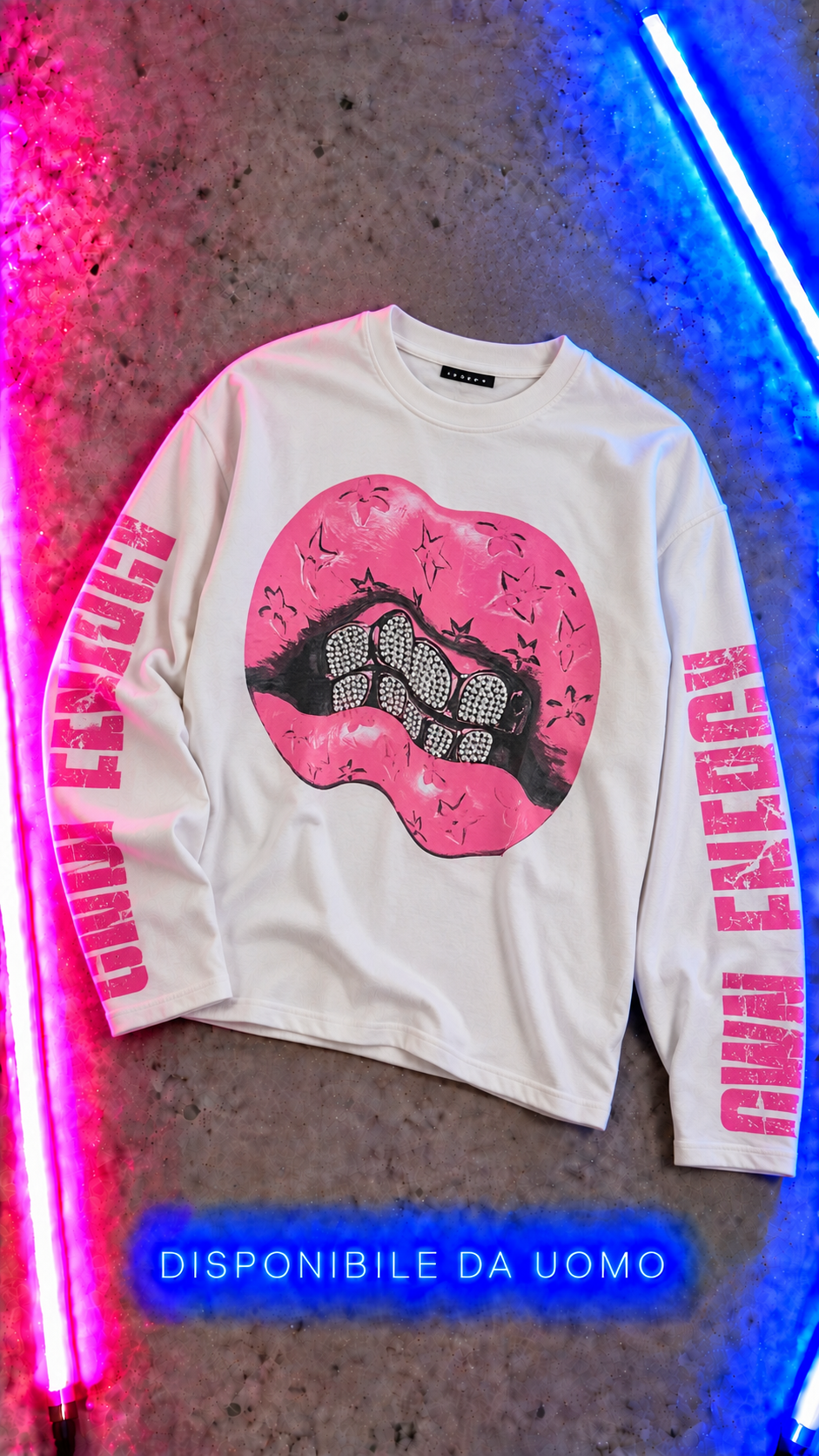 T-Shirt LongSleeve Mouth