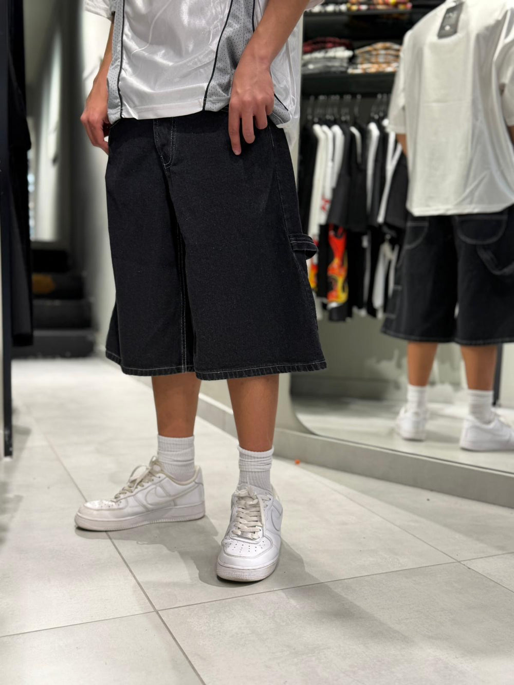 Bermuda Jorts Black