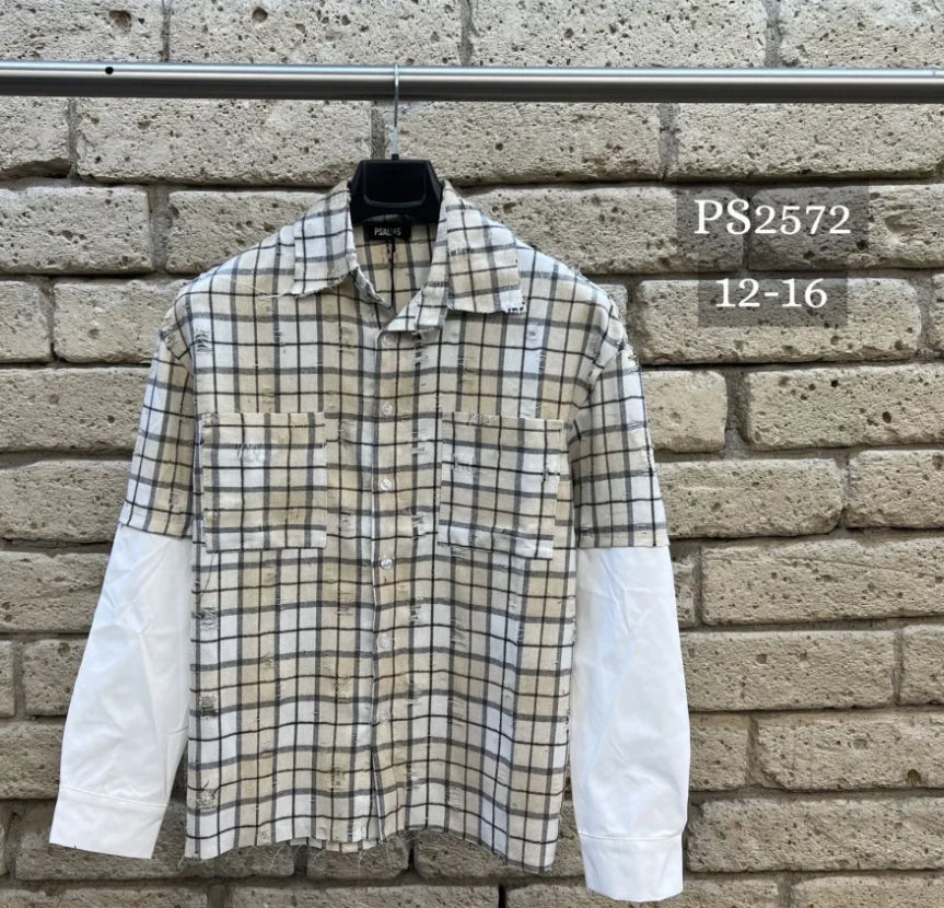 Ragazzo Camicia DoppiaManica