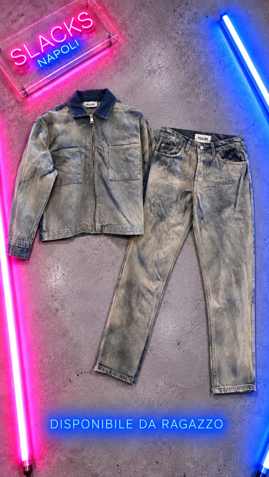 Ragazzo Coordinato Jeans Sabbia