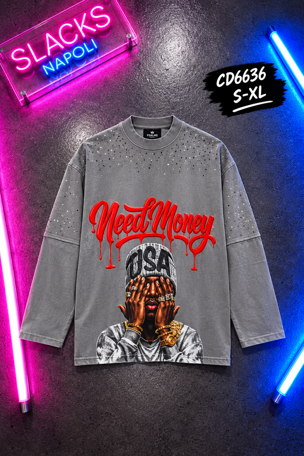 T-Shirt LoongSleeve NeedMoney