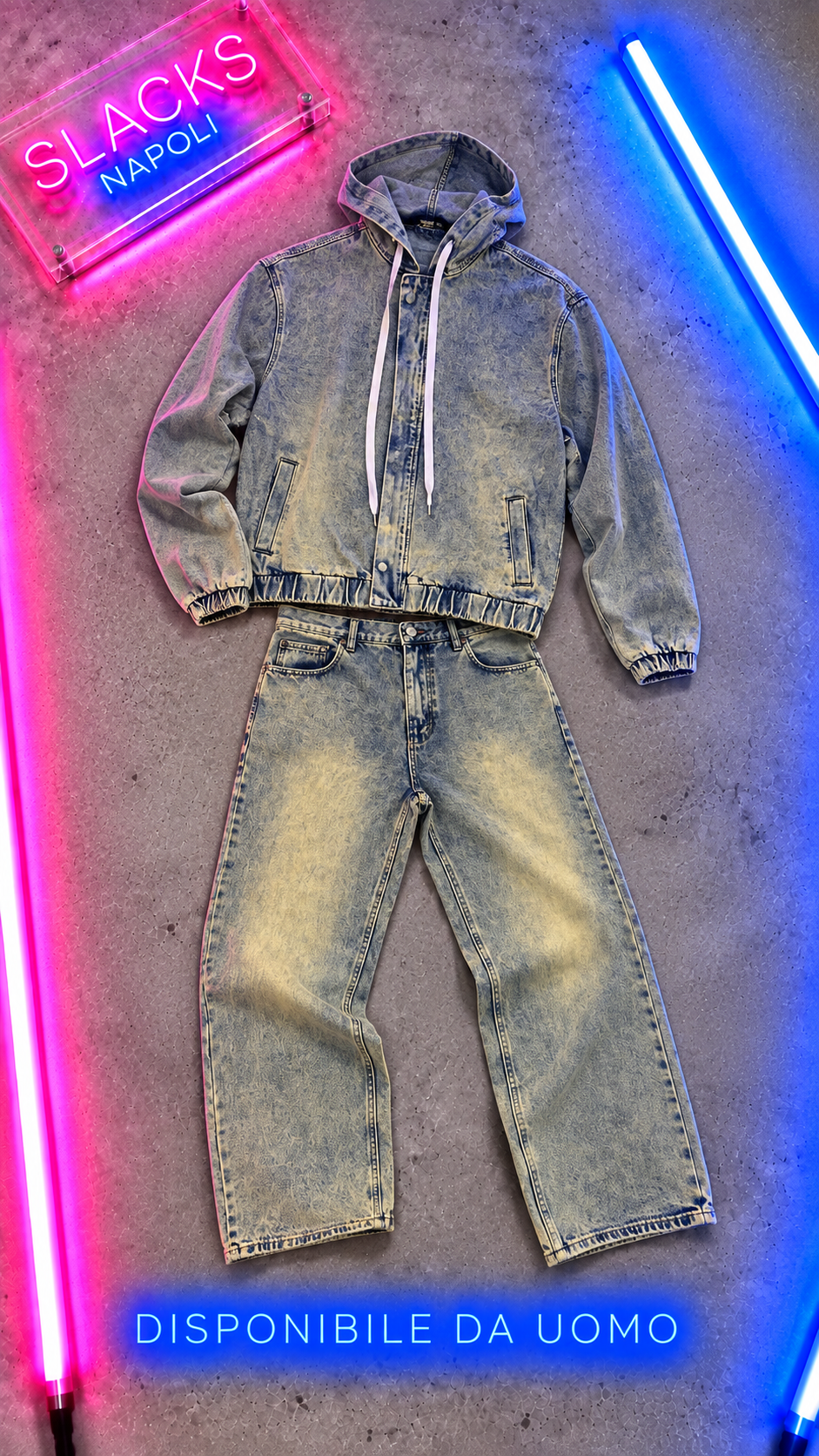 Coordinato Sabbia Jeans