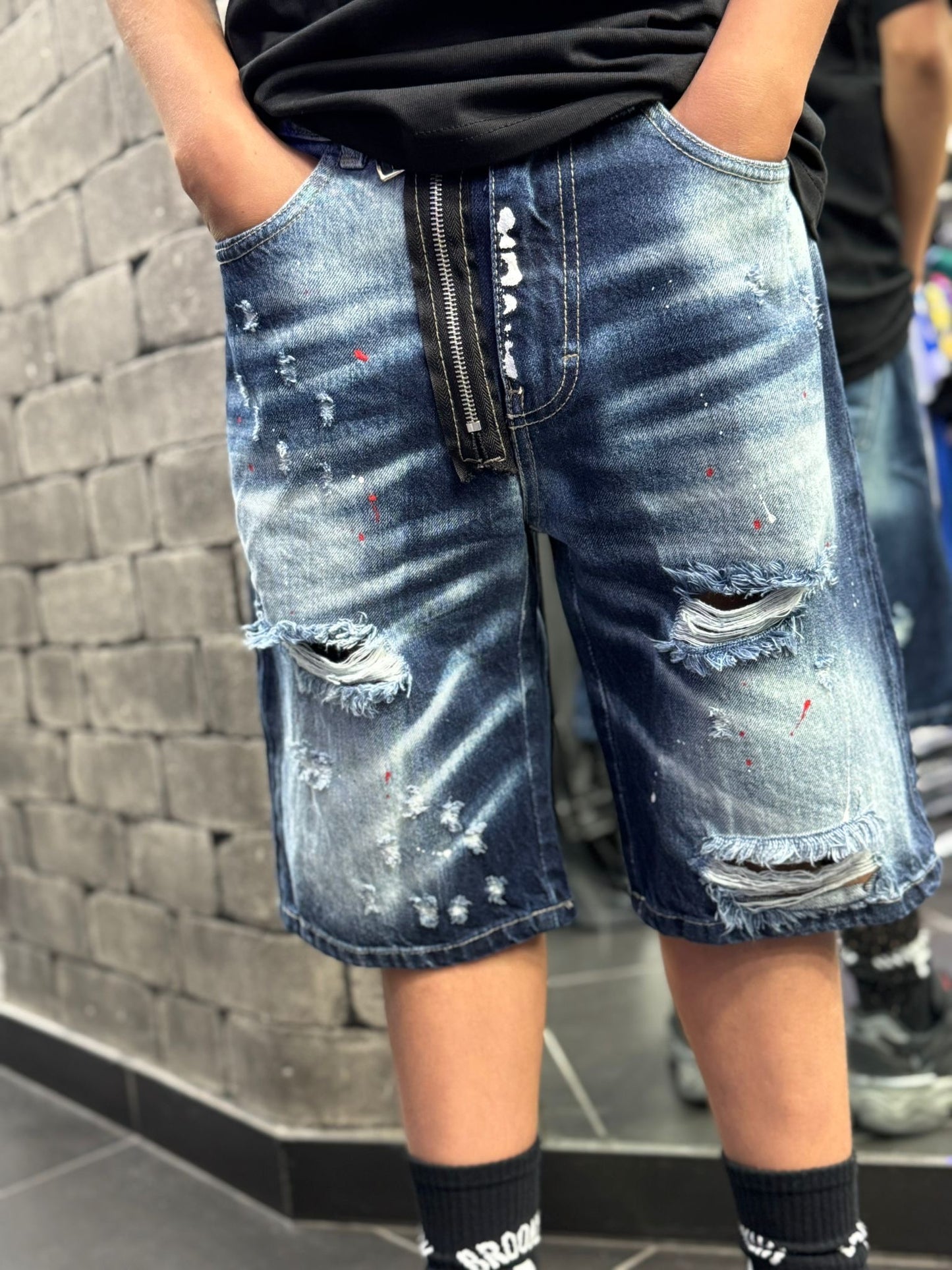 Ragazzo Bermuda DSQ Blu