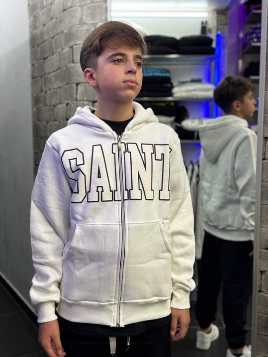 Ragazzo Felpa Zip Saint