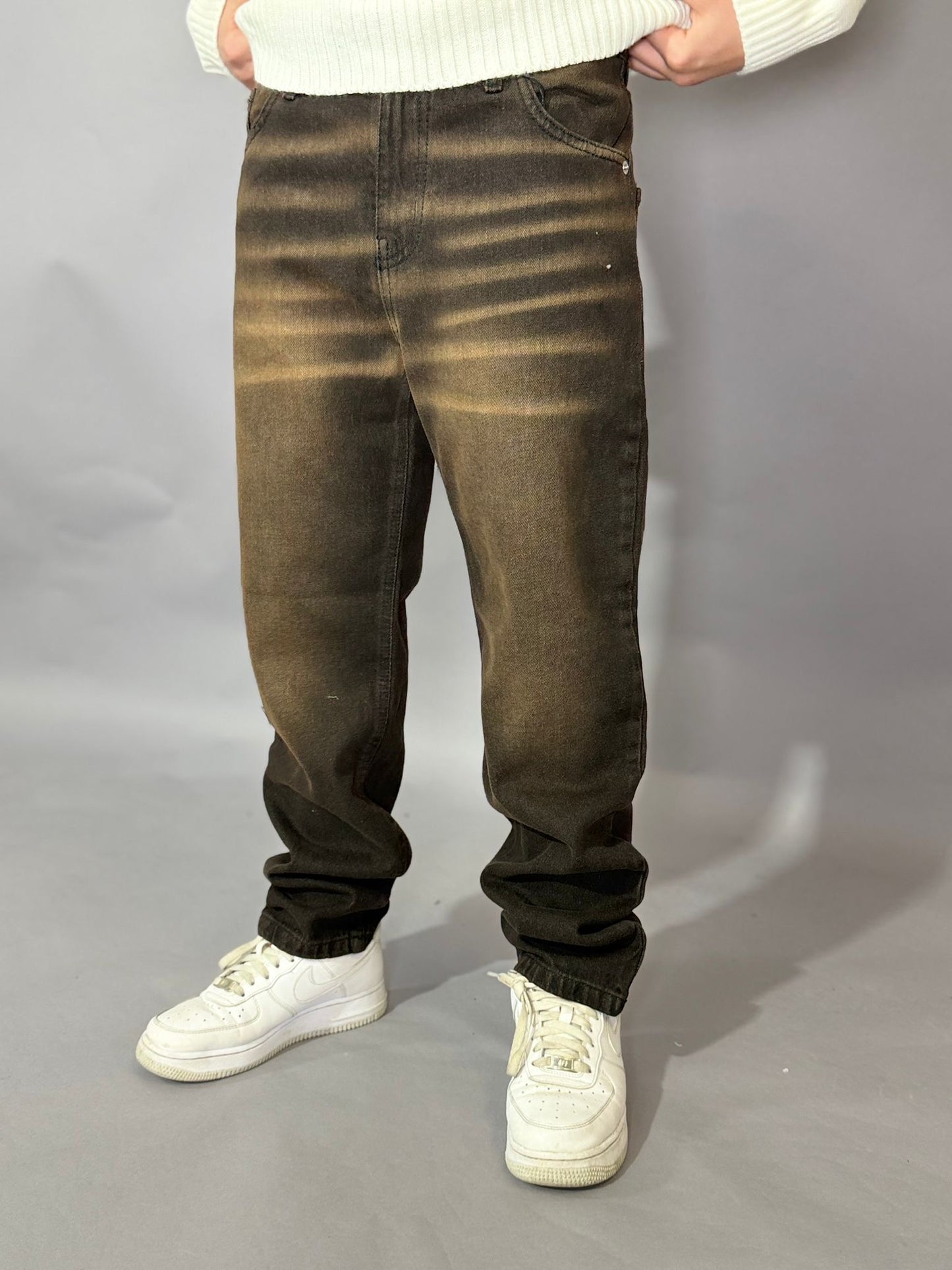 Ragazzo Jeans Baggy Scuro