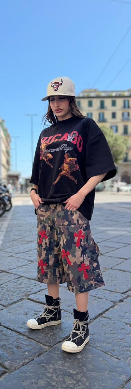 Bermuda Militare MultiCroci