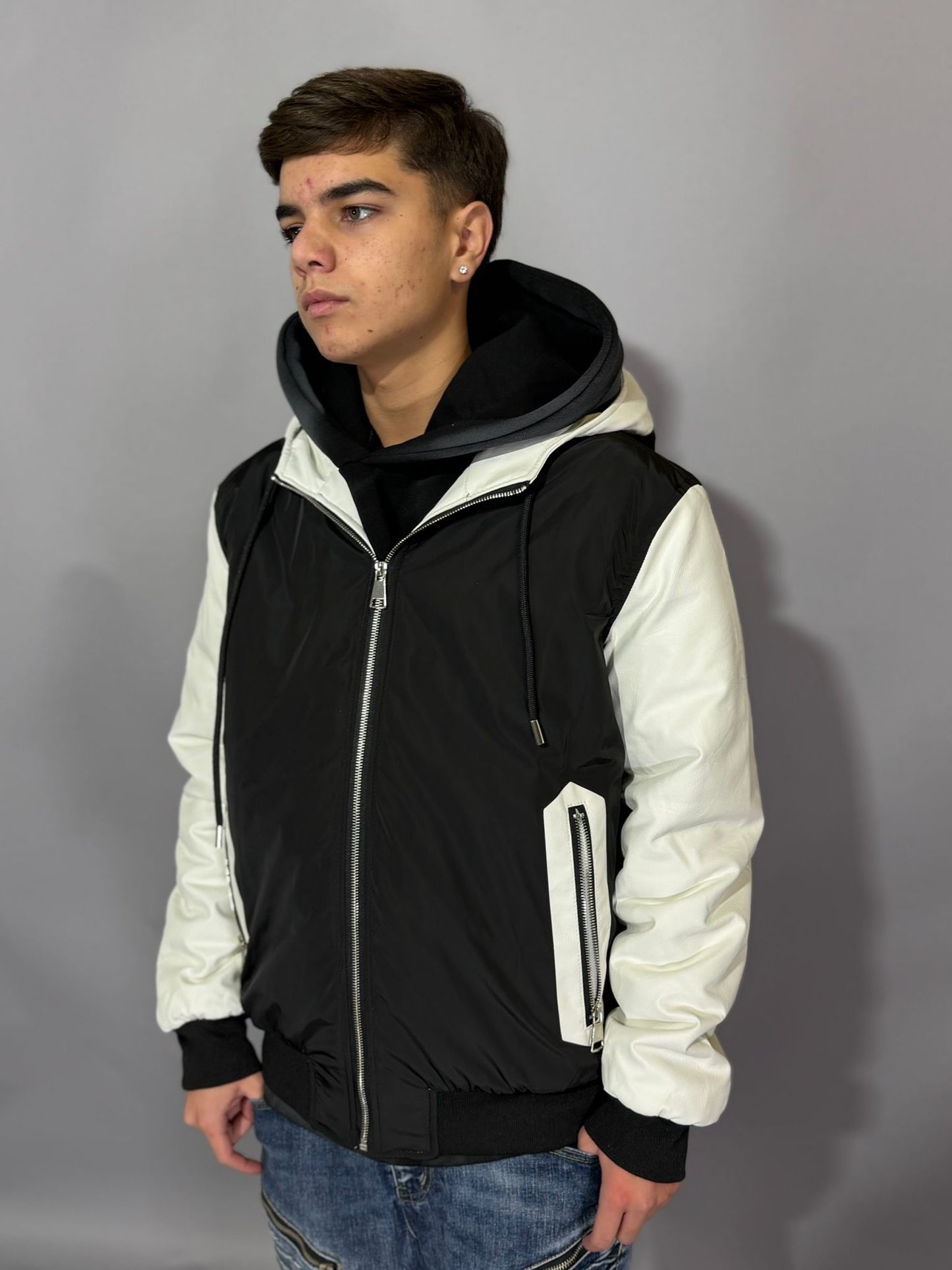 Giubbotto White&Black