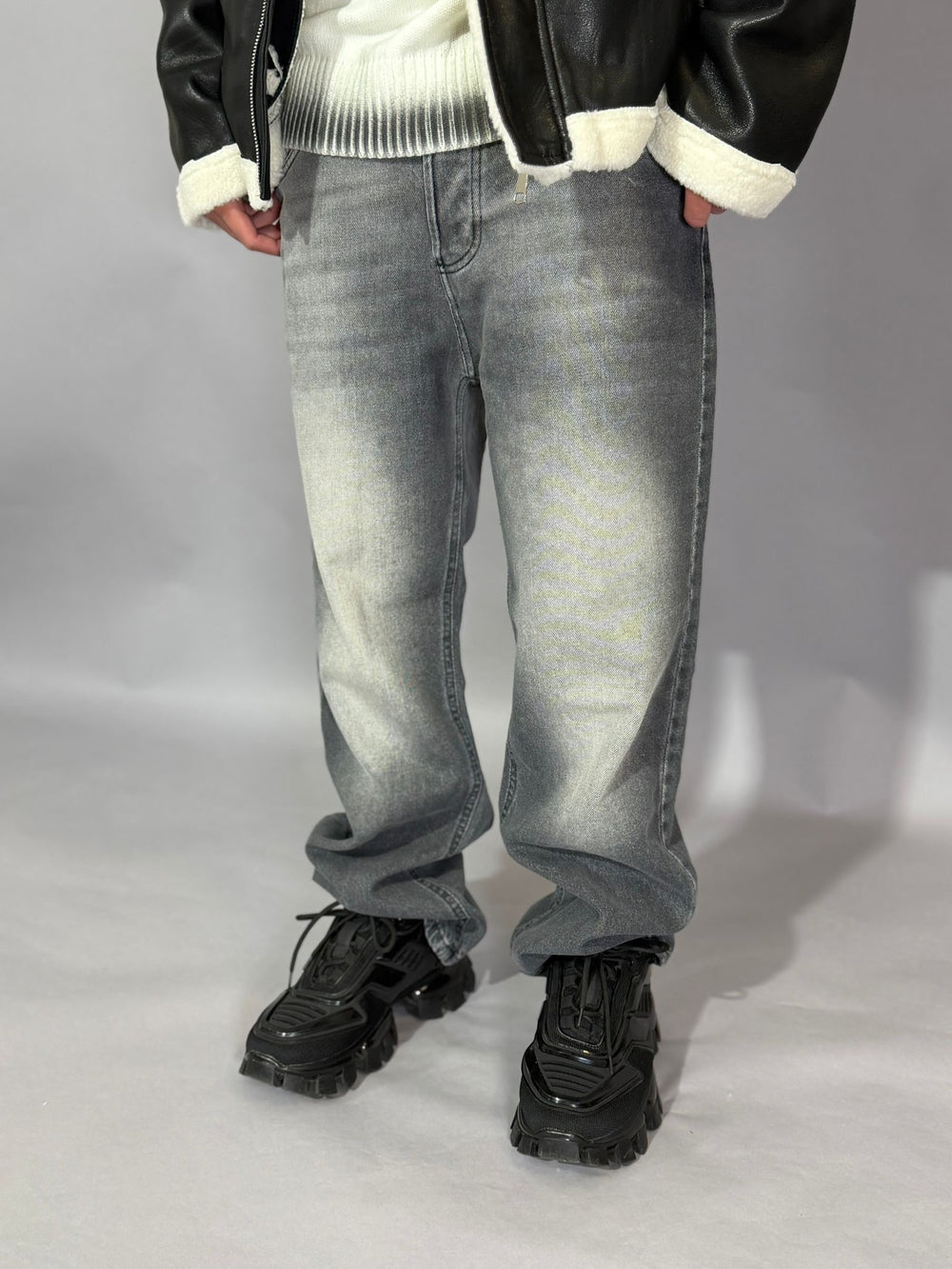Jeans Baggy Grey