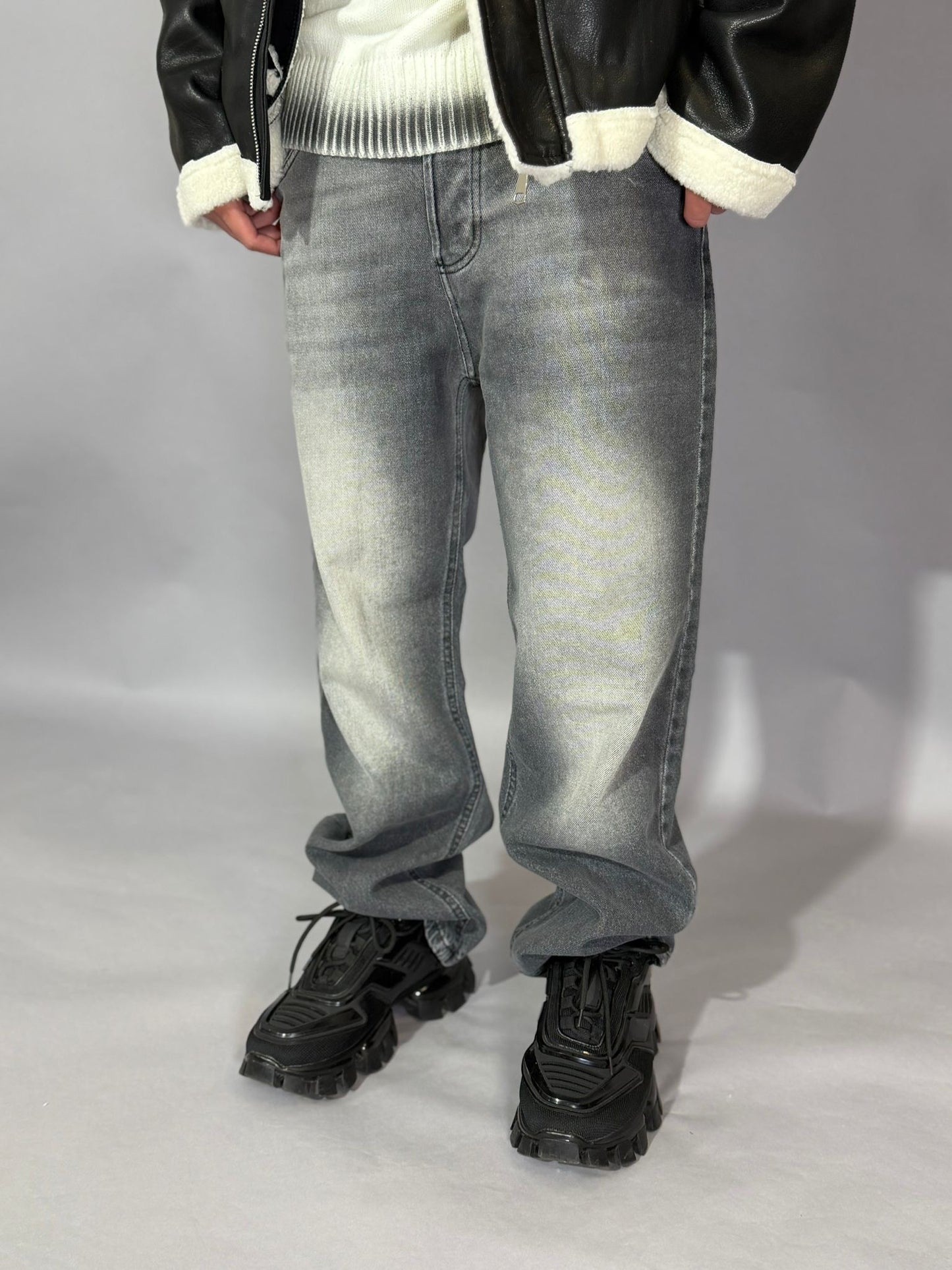 Jeans Baggy Grey